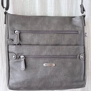 Multisac Gray Women's Crossbody Bag NWT